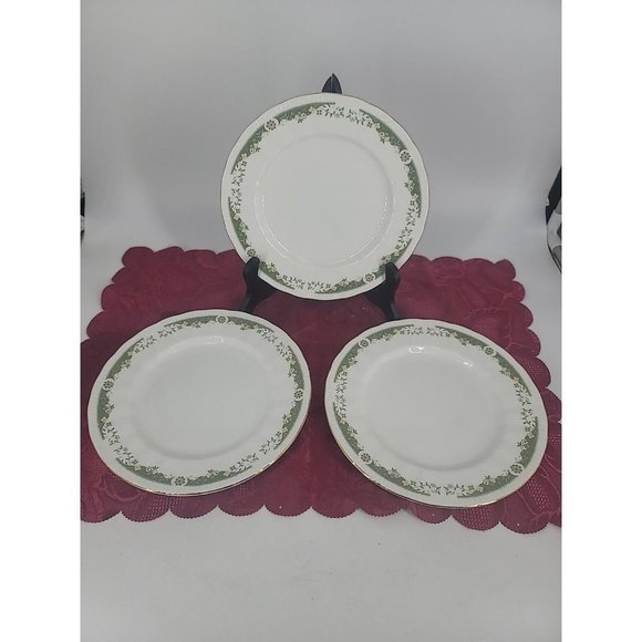 Paragon Lynwood England 3 Salad Plates Fine Bone China 8" for Replacement Mint‎ - Picture 1 of 5